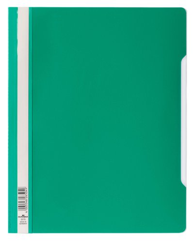 Durable Clear View A4 Folder Green