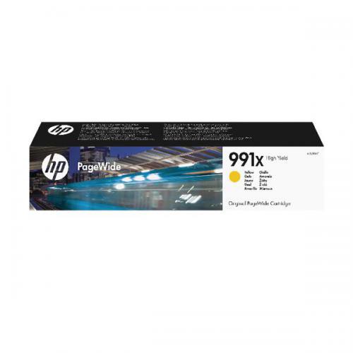 HP M0J98AE 991X Ink Cart Yellow 16K for HP PageWide 77740 77750 Pro MFP 772