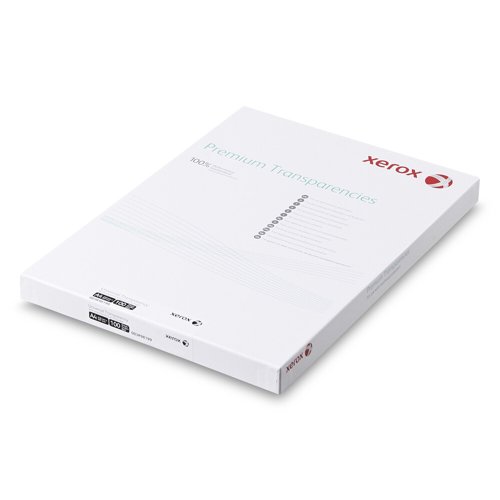 Xerox Premium Transparencies / Film Universal Removable Stripe A4 210 x 297mm Pack of 100 003R98198