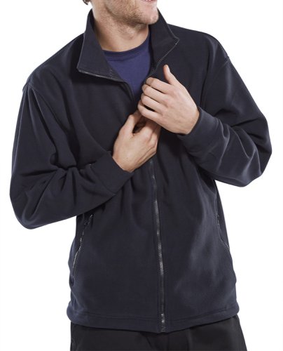 Beeswift Standard Fleece Jacket Navy Blue 3XL