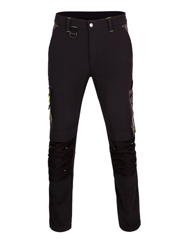 Beeswift FLEX WORKWEAR TROUSER TWO-TONE Black Grey 34S