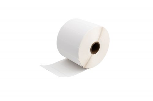 Compatible Zebra 57mm x 32mm White Medium Multi-purpose Paper Label Roll - 1000 Labels (ZA2.25x1.25-1000) 25mm Core
