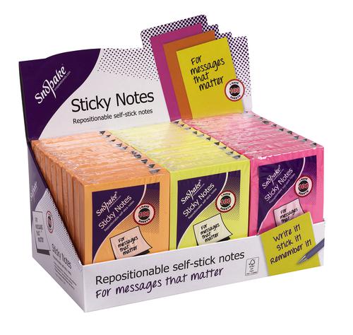 FSC Sticky Note Display Box- 30 Pads