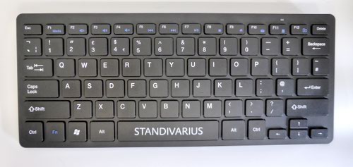 Piano II BT - Bluetooth Portable Compact Keyboard, Scissors Structure Keys - Black
